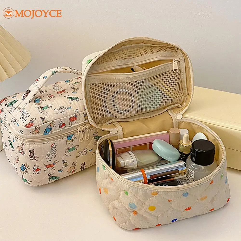 Liberty Quilting Handbag Soft Cotton Women's Zipper Storsge Bag