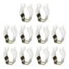 10PCS Narrow Base Tool Spring Terry Clips 10/12/16/19/25/28mm Pipes Clamp Brooms Brushes Rakes Heavy Duty Tool Storage Hangers 6