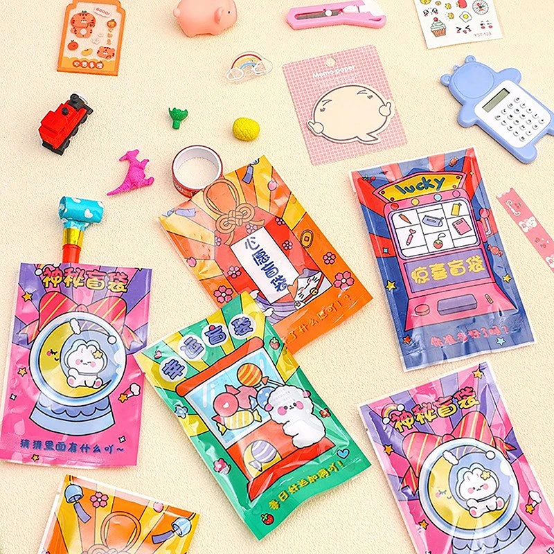 

10Pcs Kids Birthday Party Surprise Bags Toys Small Gift Rewards Pinata Filler Kindergarten School Boys Girls Party Prize Packs