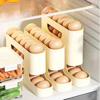 4layer Slide Egg Storage Box Ladder Style Egg Box Storage Refrigerator Side Door Large Capacity Automatic Egg Rolling Machine 2