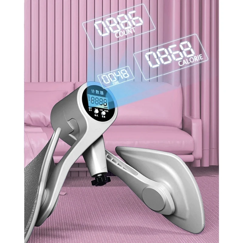 

Цифровой тренажер для внутренней части бедра с счетчиком для стройных ног с зажимом и питанием от батареи мужское и женское домашнее фитнес-оборудование