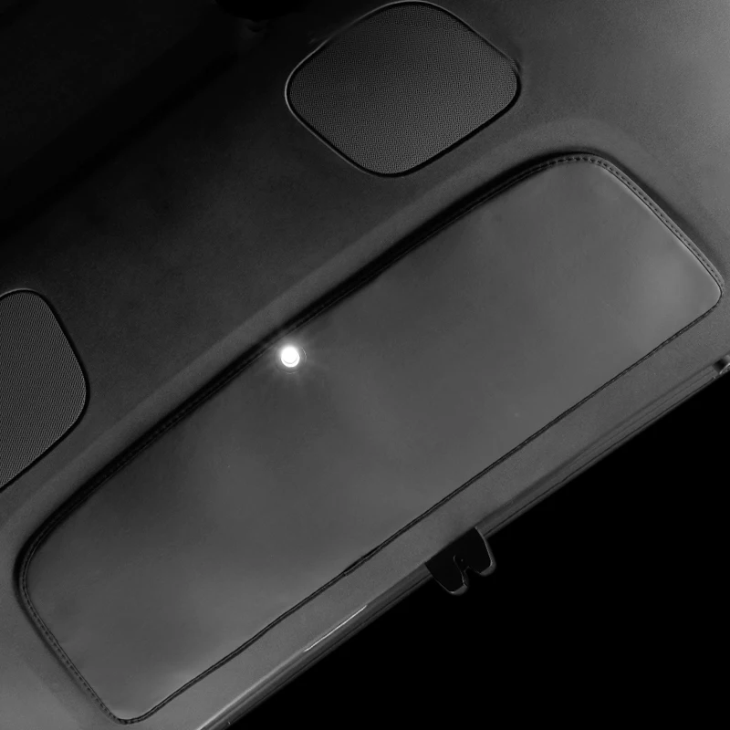 Car Tail Door Protective Mat For Tesla Model Y 2021-2024 Leather Mat Hook and Lo