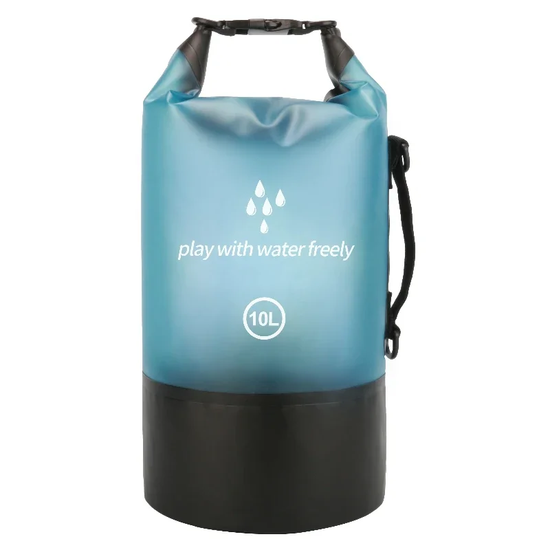 Bolsa seca impermeable para exteriores, mochila plegable de PVC para teléfono, canoa, kayak, Camping, bolsa de almacenamiento ligera para natación