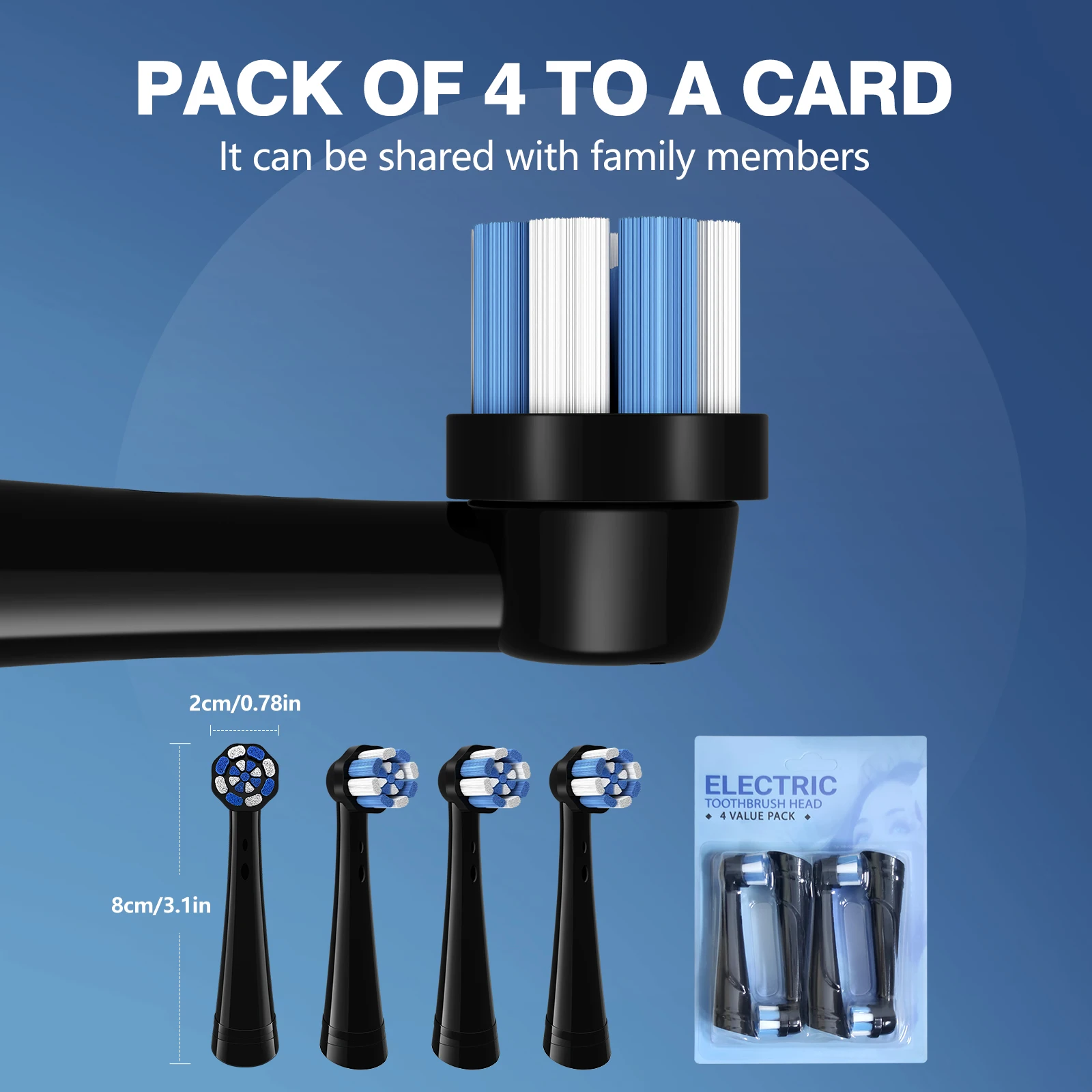 2026년형 새 칫솔 교체용 브러시 헤드, iO2/3/4/5/6/7/8/9/10 전체 시리즈 호환