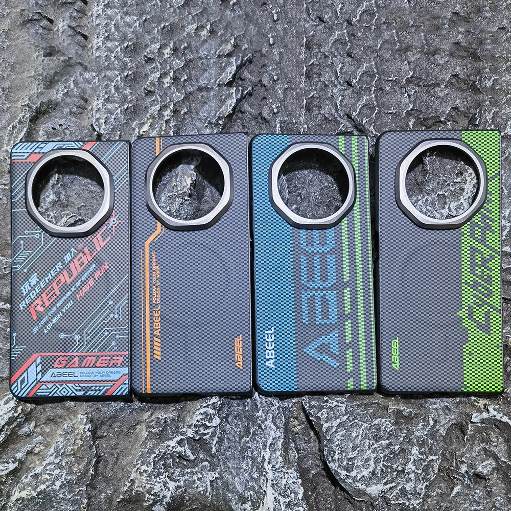 Enhanced Magnetic Folding Case with Wireless Charging for Honor Magic V3 - Fashionably Unique Design