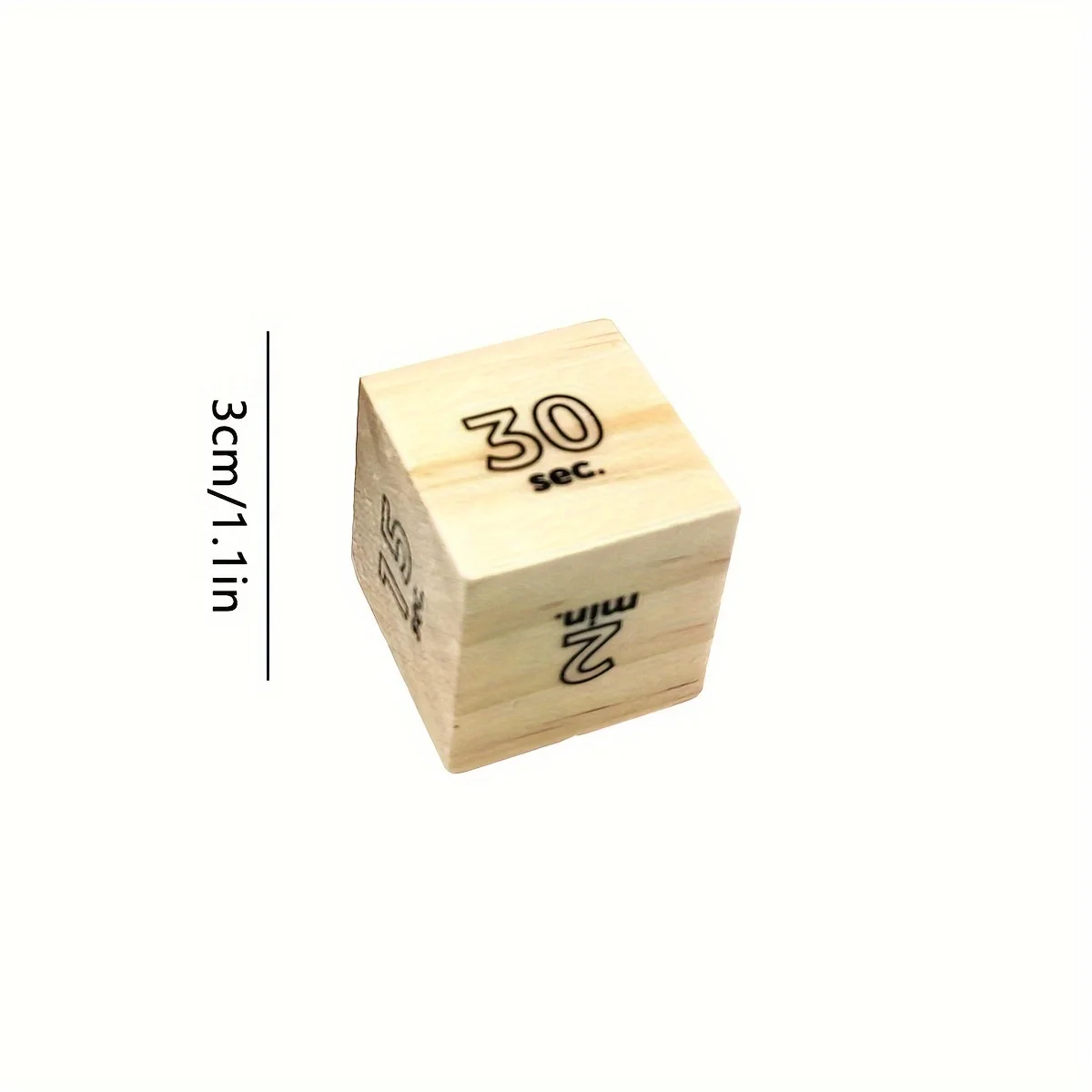 Wooden Right Angle Dice Home Sports Sports Games Numbers Sieve Creative Dice