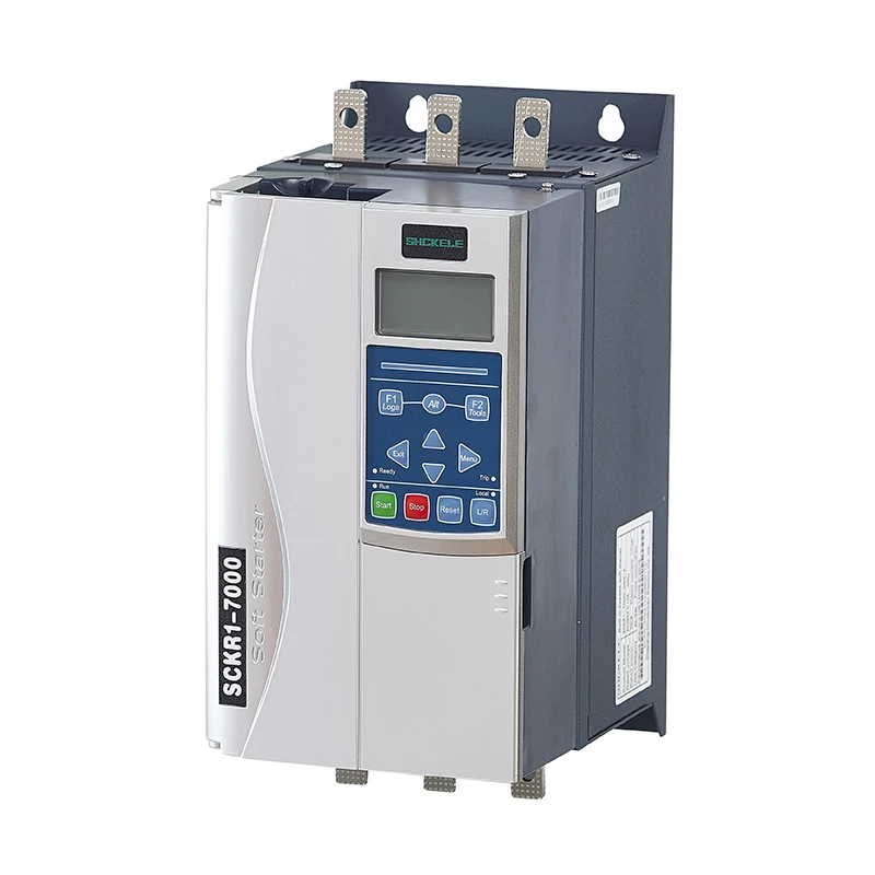 

Spanish Language LCD Display 3 Phase 220V 380V 480V Motor Soft Starter 7.5KW to 18.5KW