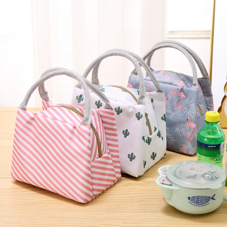 S06254ec2a8574ad38f24c06b18ea3de5H Functional Pattern Cooler Lunch Box Portable Insulated Canvas Lunch Bag Thermal Food Picnic Lunch Bags For Women Kids Mallzona