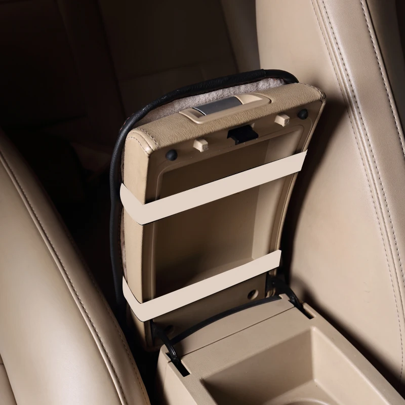 Leather Car Armrest Pad Covers Universal Center Console Auto Seat Armrests Box Pads Armrest Storage Protection Cushion center console armrest car armrest box armrest box car armrest cover center console cover armrest pad car armrest mat