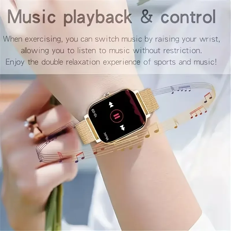2026 New Fashion Smart Watch 1.83 Inch Full Touchscreen Bluetooth Call Music Player Message Smartwatch For Men Womend 5