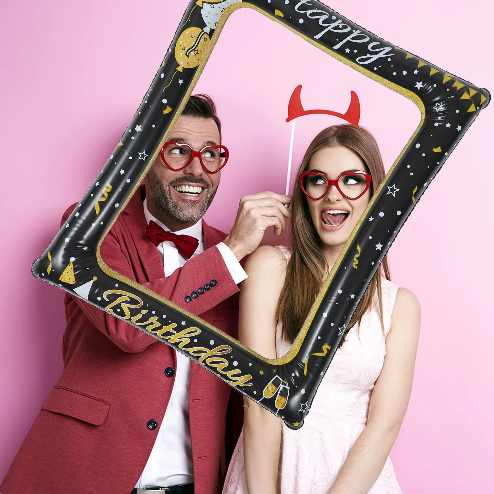 Cornice Per Selfie Compleanno, Cornice Per Selfie Gonfiabile Photo Frame Compleanno  Cornice 18 Anni Compleanno Puntelli Fotografia Decorazione Per Festa  Compleanno : : Casa e cucina