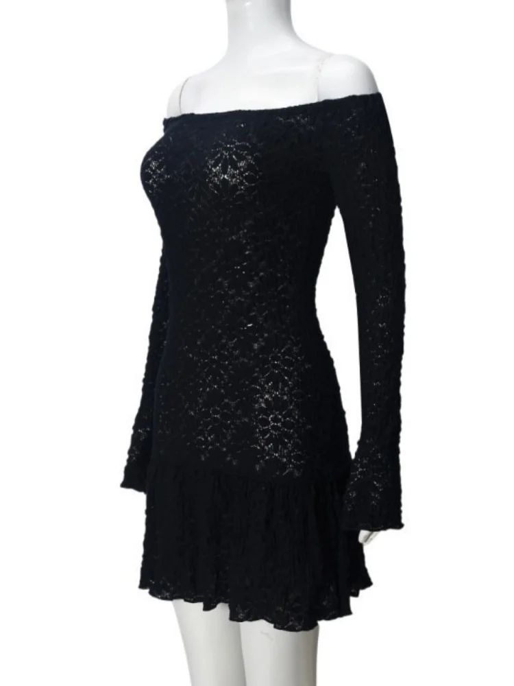 Wmstar Dresses for Women Wholesale Sexy One Shoulder Dress Wrapped High Elasticity Soft and Three Dimensional Fabric Sexy Club