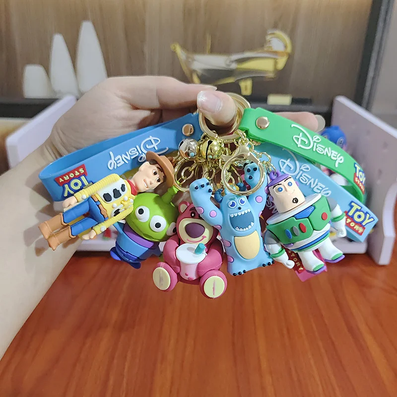 

Buzz Lightyear Sulley key chain Small gift pendant cartoon key chain