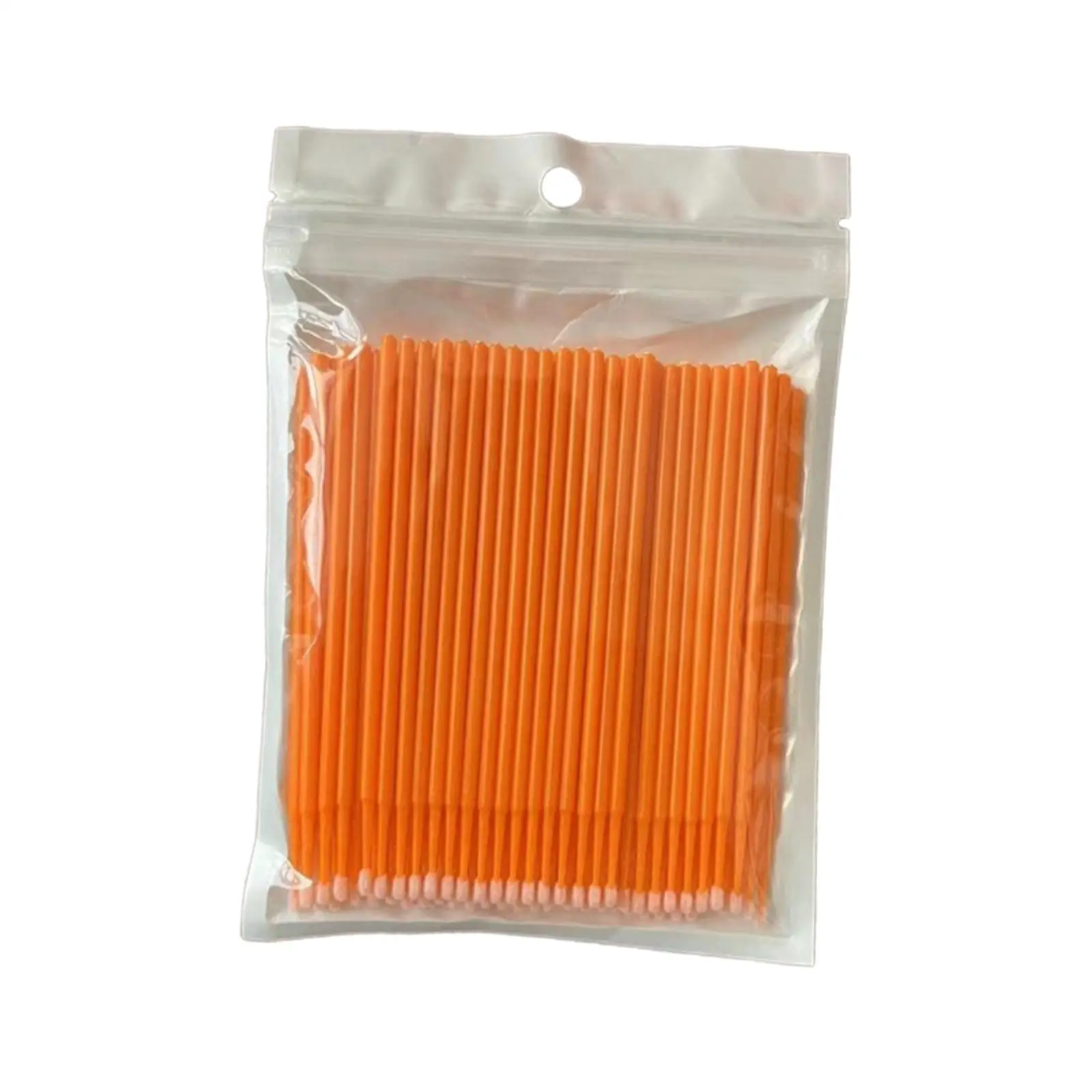 100x Micro Applicator Brushes Mascara Wands Disposable Mini Cotton Swabs for Makeup Eyelash Extensions Personal Care Lash Clean