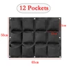Black 12 Pockets