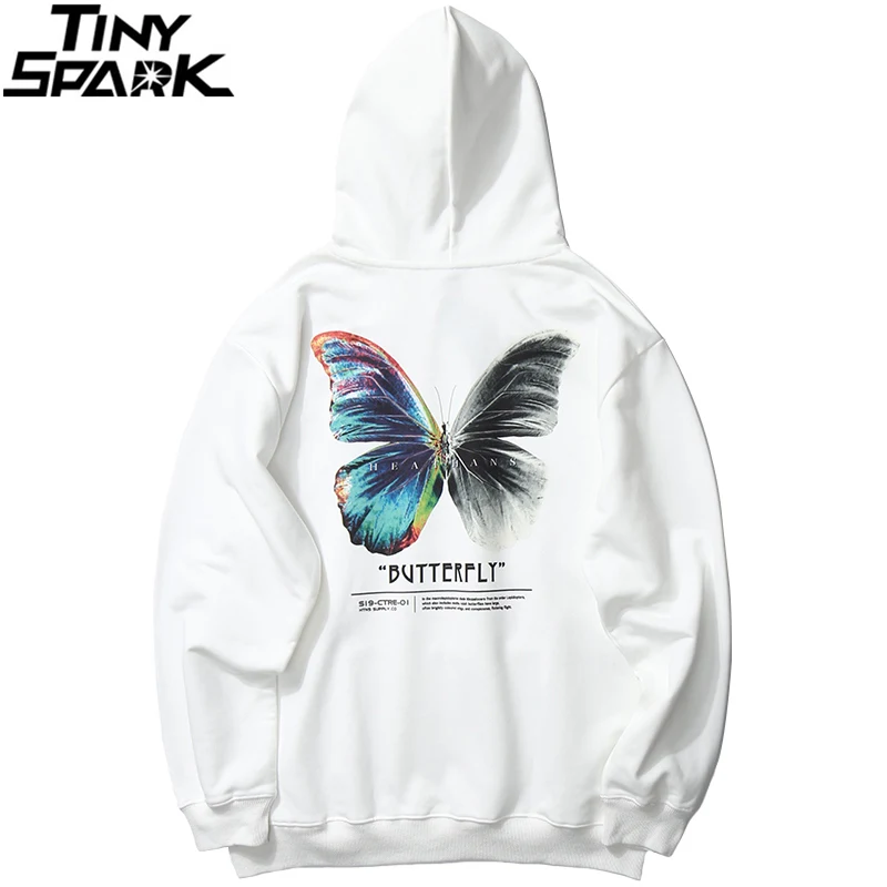 Men Hip Hop Sweatshirt Hoodie 2025 Color Butterfly Streetwear Harajuku Pullover Hoodie Cotton Fleece Winter Autumn zip up hoodie sweatshirt jacket fleece hoodies print hoodies solid color hoodies fleece jacket