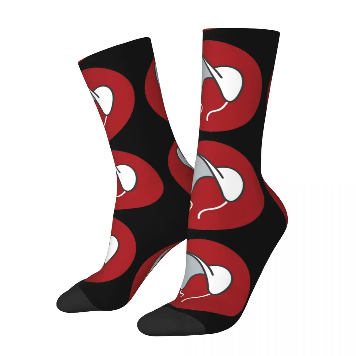 Crazy Compression Hat Sock For Men Vintage The Handmait'S Tale Offred Happy Quality Pattern Printed Boys Crew Sock Novità Gift