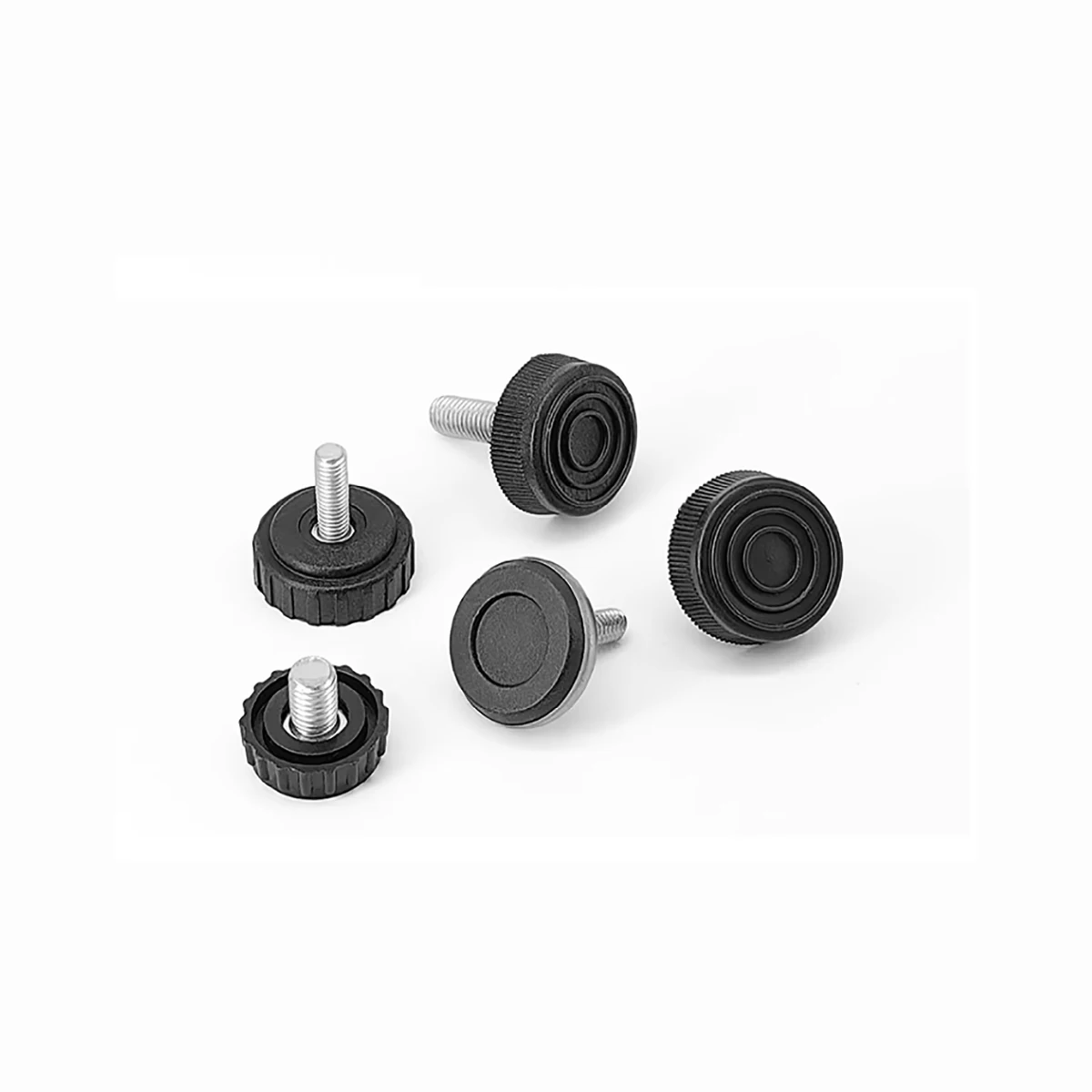 Rubber Screw With Anti Slip Adjustable Foot Pad Furniture Table And Chair Shock Absorber M8