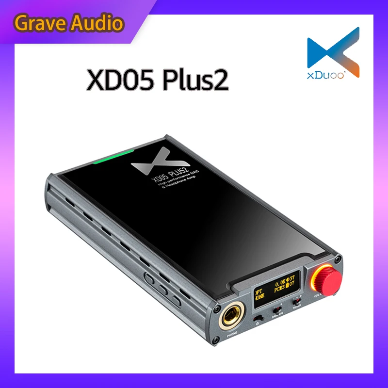 

XDuoo XD05 Plus2 усилитель для наушников Bluetooth 5,1 Портативный декодер DAC XD-05Plus II IEM AMP выходная мощность МВт чип AK4493EQ