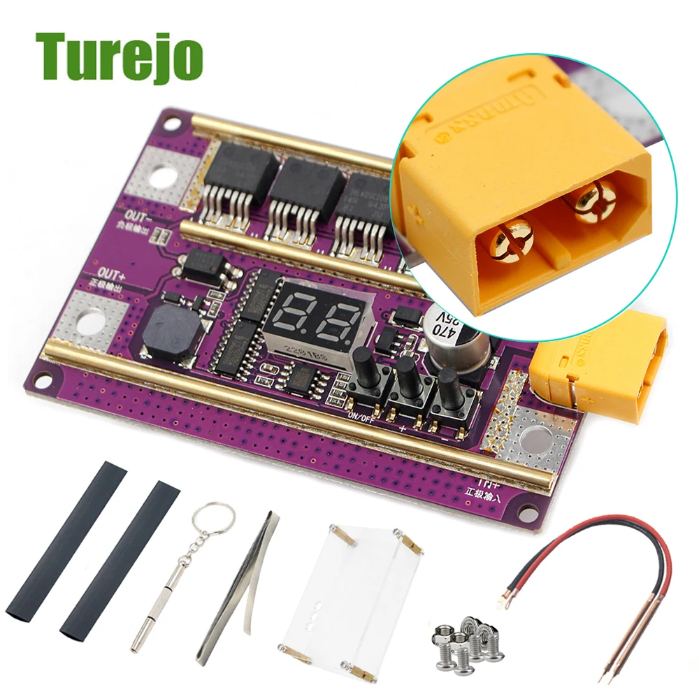 12VSpotWelderDIYKit99GearsPowerAdjustableSpotsWeldingControl