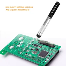 

Solder Sucker Soldering Iron Suction Pump Remover Press Removal Pen Househole Professional Work Tool with Replacement Nozzles