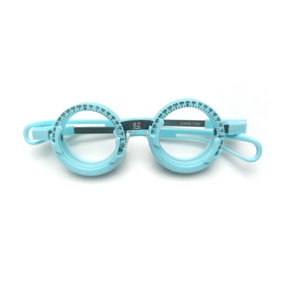 China Instrument Optometry Eye Training Optician Child Universal Trial Lens Frame Ophthalmic Test Tool 50-70mm Free Shipping