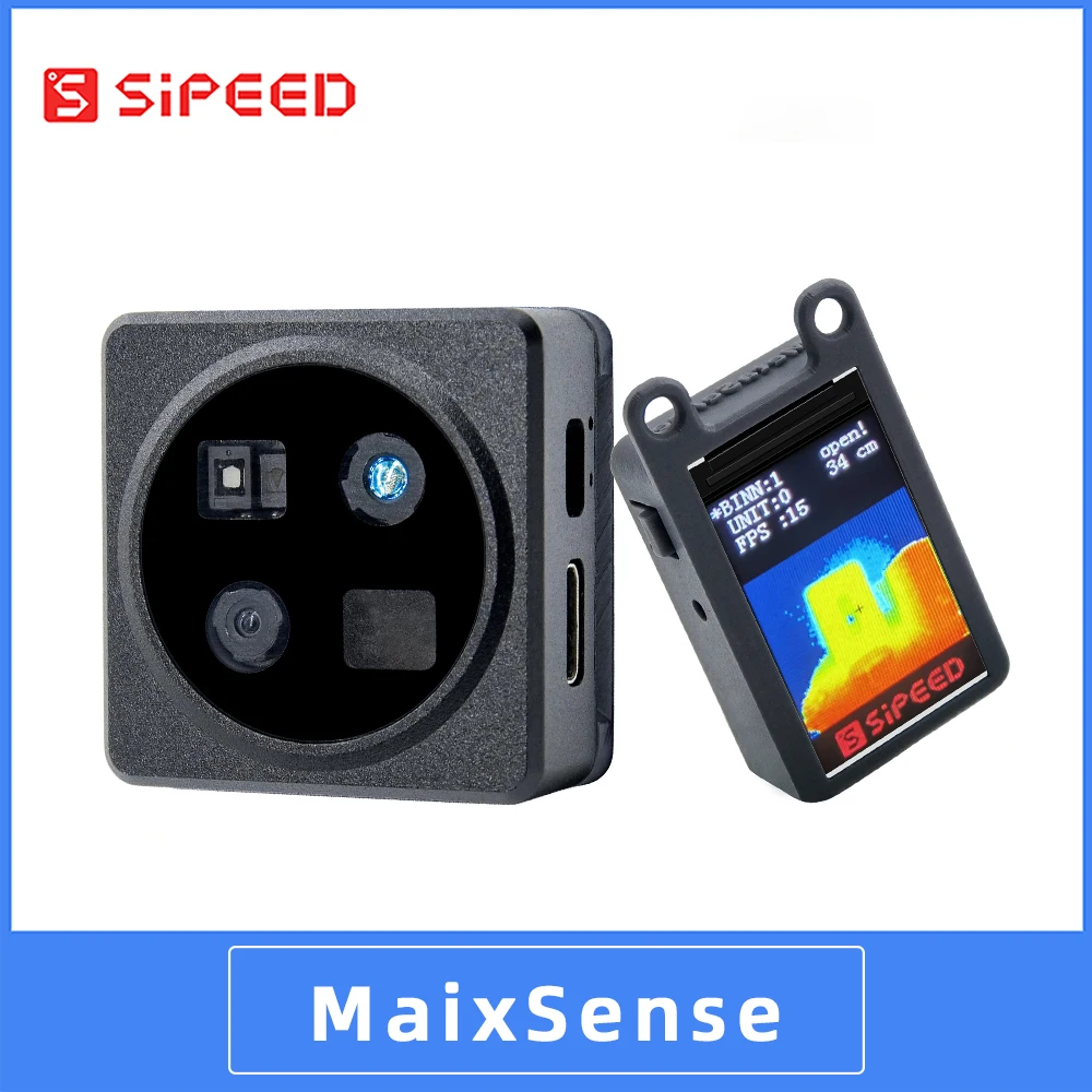 Câmera Sipeed Maxisense Rgbd Tof Visão 3d Profundidade Mcu e Ros A010 A075v