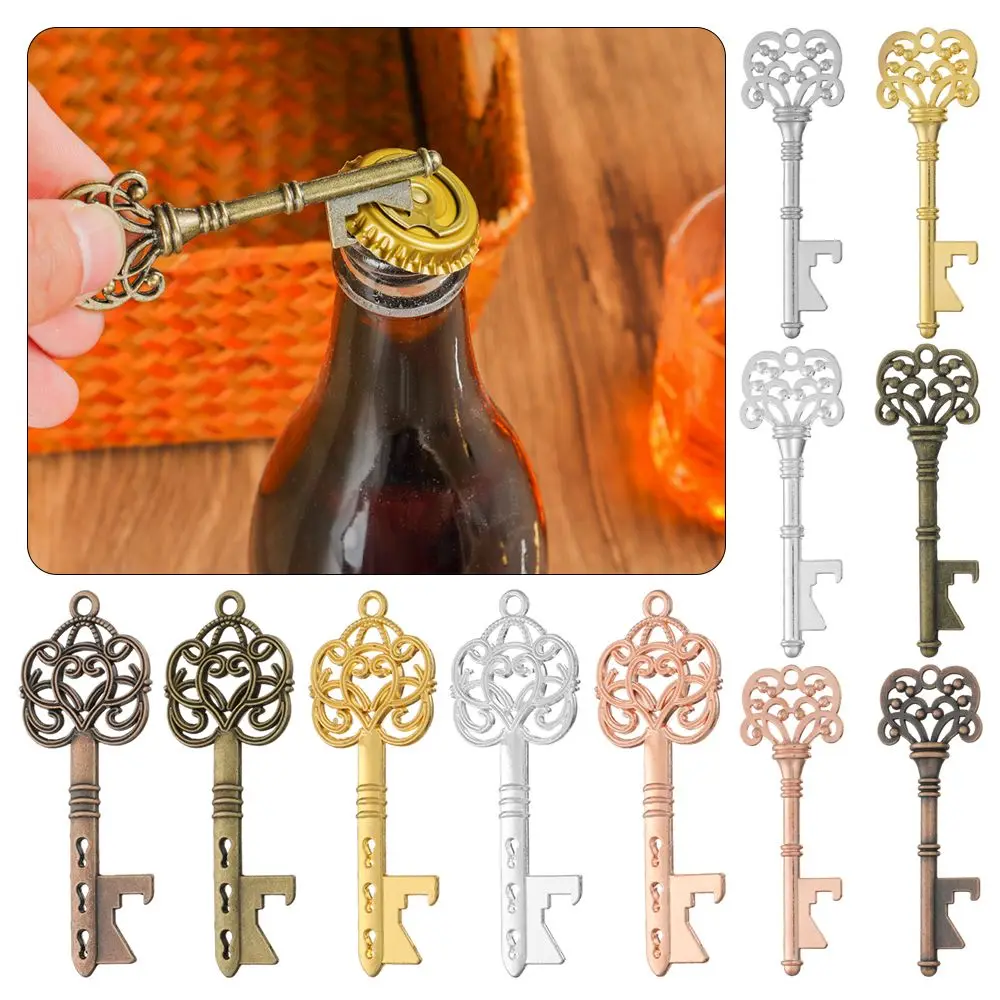 Kitchen Tool Accessories Vintage Party Favor Supplies Key Bottle Opener Wine Keychain Souvenir Wedding Decor Beer Opener 1 Pcs bottle opener,kitchen tools,wine opener,wine corkscrew