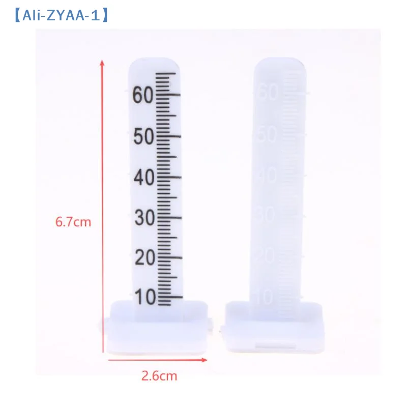 【ZYAA-1】10개 60mm 높이 레벨 스케일 시멘트 측정용 바닥 레벨 페그 셀프 레벨링 핀