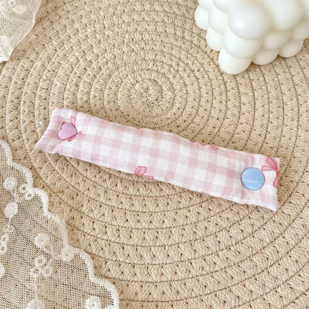 실용적인 꽃무늬 데이터 케이블 관리 천 재사용 가능한 케이블 고정 스트랩 가정용 탈부착 가능한 귀여운 와이어 정리기