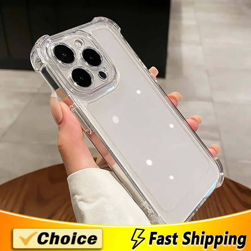 Funda Para CMF Phone 1 (6.67 Pulgadas) - Carcasa Transparente Degradado Rosa Verde, Anticaídas