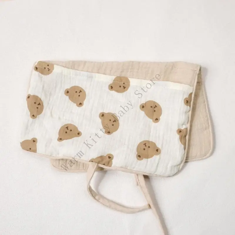 XXFE 보관 가방 빠른 액세스가 가능한 부드러운 면 용 침대 레일 보관 정리 가방