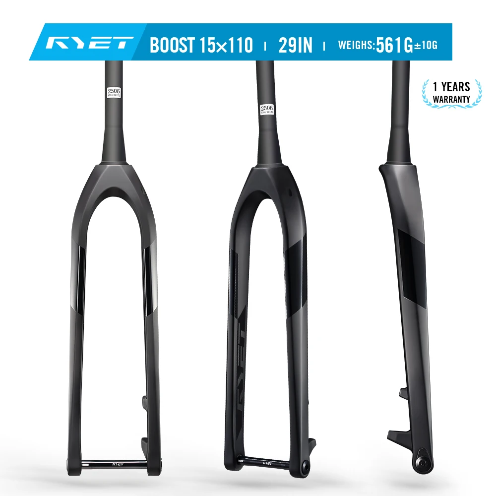Fourche rigide vtt 29 pouce carbon massi sl - Équipements vélos