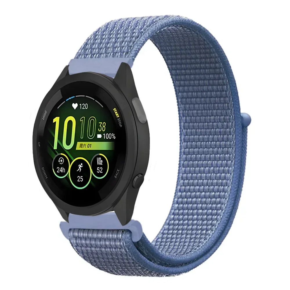 Nylon Braided Loop Sport Bracelet Wristband - 20/22mm Strap