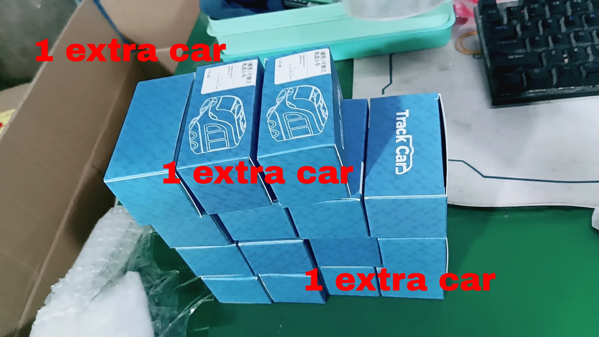 1 extra car