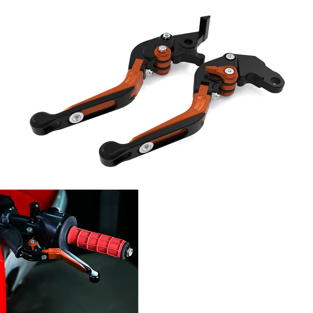 

Adjustable Folding Extendable Handles Lever Fit For Aprilia Shiver750 ShiverGT Shiver 900 Brake Clutch Levers Brakes Motorcycle