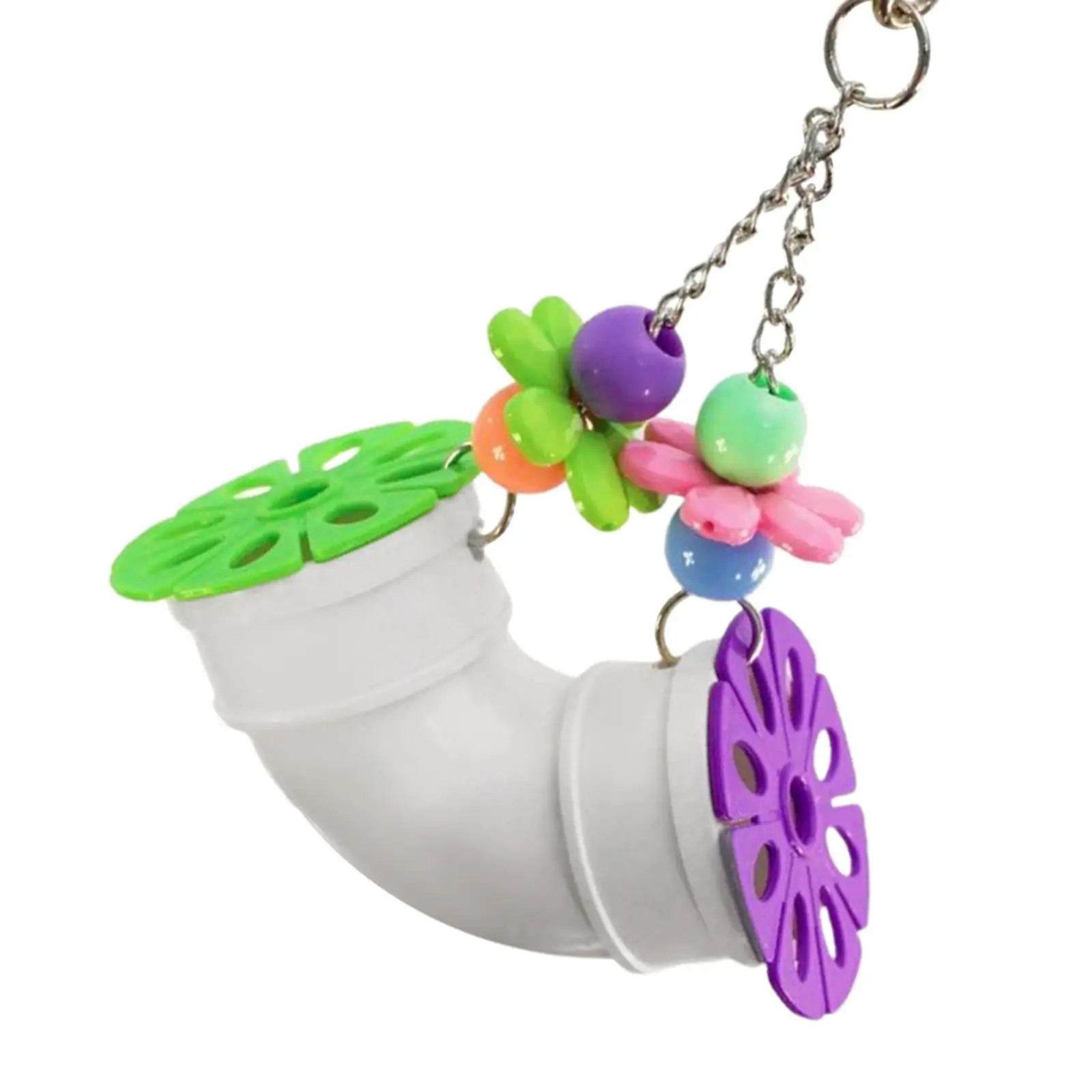 Pet Bird Toys Pipeline Cage Toy Cage Hanging Accessory Hanging Toys for Parakeets Cockatoos Lovebird Budgies Parrot Gift