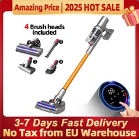 ABIR VC205 Cordless Handheld Vacuum Cleaner,27000PA,Touch Screen,Smart Dust Sensor,Auto Speed Control for Home Bed Carpet Clean