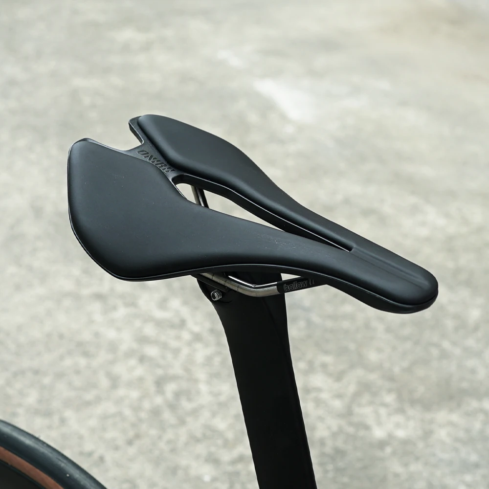 超軽量カーボンファイバーロードバイクサドル,チタン,マウンテン
