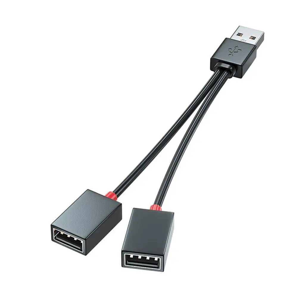 

1 в 2 выхода USB-концентратор автомобильный Usb-разветвитель Кабель многофункциональный адаптер Шнур зарядный кабель для Iphone Android смартфона
