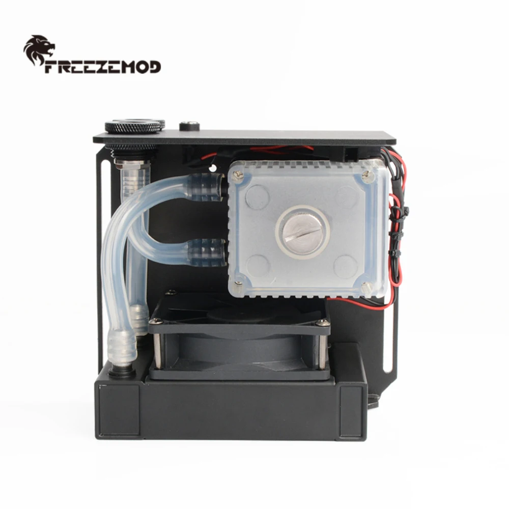 Zemod-laptop Liquid Cooler Kit 80 mm Dissipador de Calor de Alumínio Módulo de Refrigeração de Água Industrial 450l h 3m Elevador 8cm Ventilador Slmz-b-b - Imagem 2