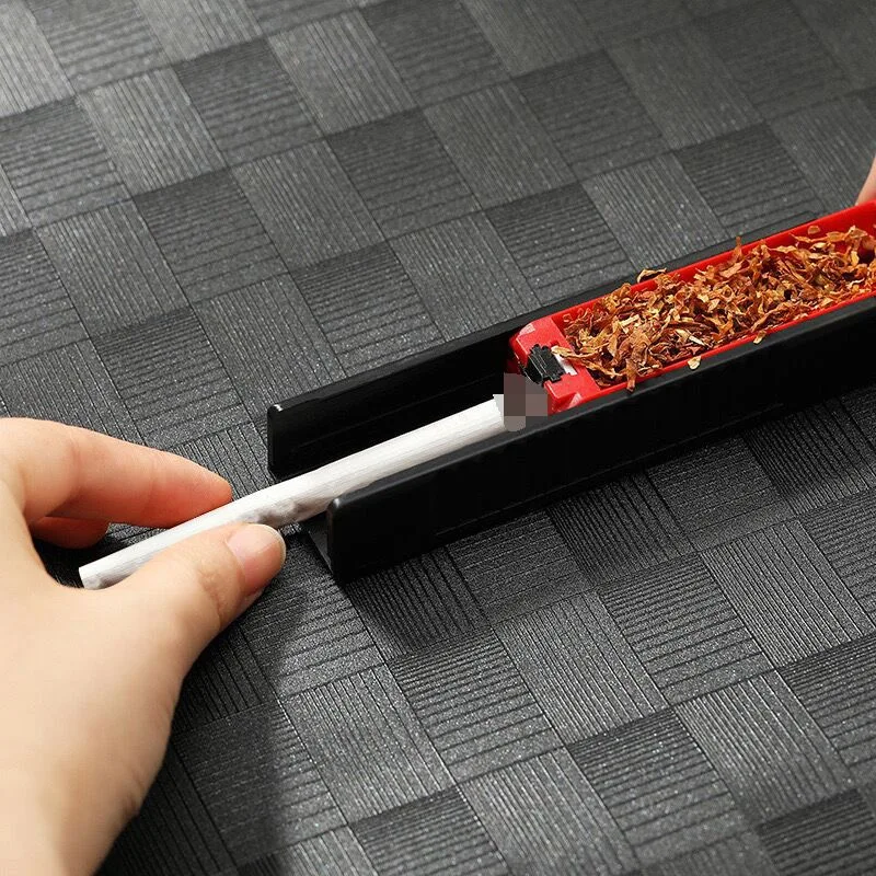 Manual Cigarette Tobacco Rolling Machine - Single Tube Roller Maker and Smoke Injector Gadget