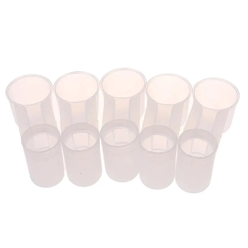 5Pcs Plastic Bird Feeder Clear Water Bottle Drinker Cup Pigeon bird feeder bird water drinker