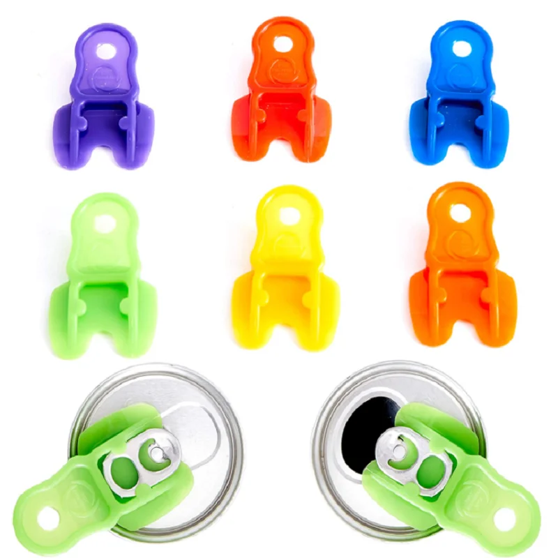 Plastic Tab Can Openers for Pop, Beer, Coke or Soda - Brilliant