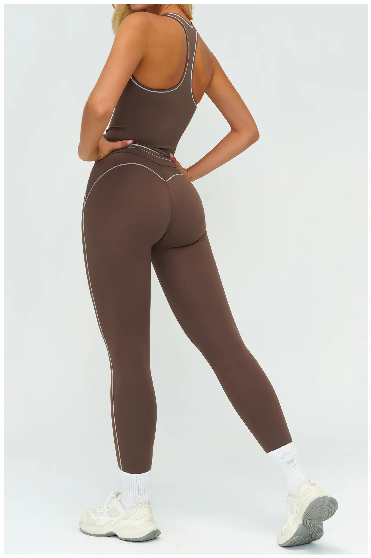 Débardeur Sport Femme avec Soutien-Gorge Intégré