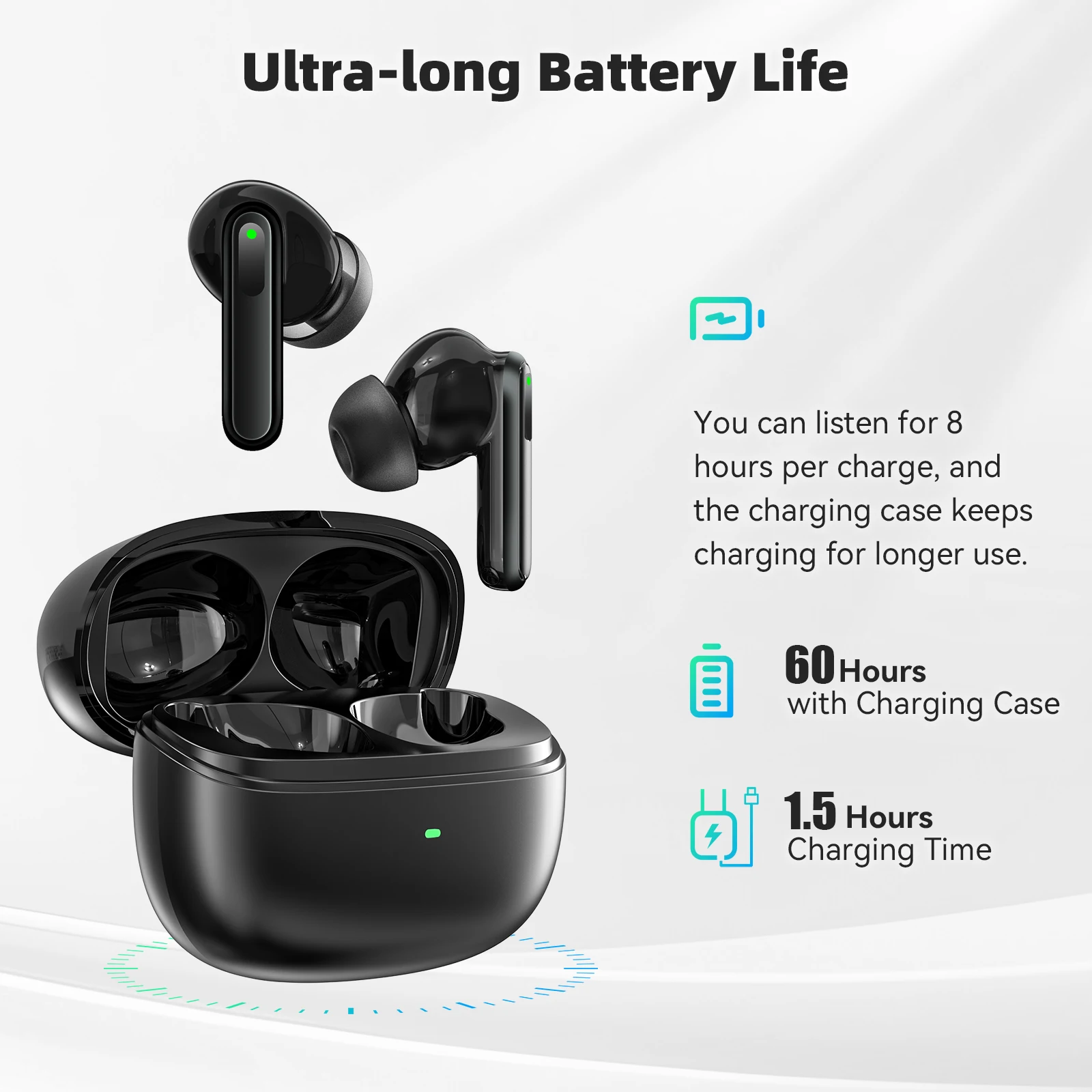 V17 Translator Earbuds 150 Languages Smart Instant Voice Translator Wireless Travel Headphones support 4 Translation Mode in APP translator earbuds translator earphones