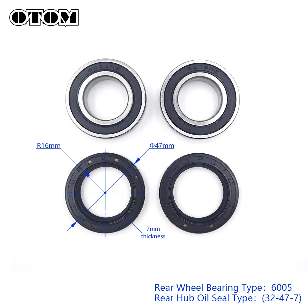 2 Pair Front Rear Wheel Hub Bearing And Oil Seal Kit For KTM EXC SX XCF MXC Husqvarna TE FC FE 250 450 530 Motorcycle Parts