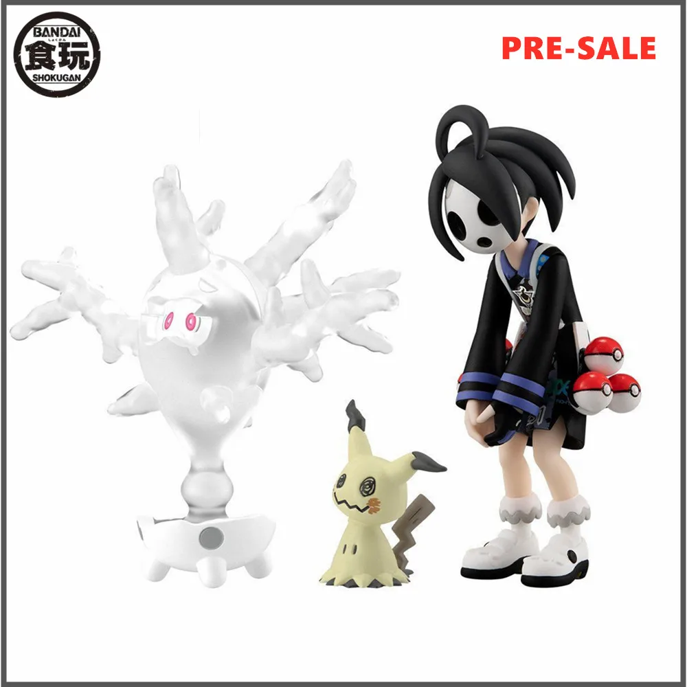 Original Pokemon Scale World Allister Cursola Mimikyu Pvc Anime Action Figure Galar Region Pocket Monster Toys For Children Gift