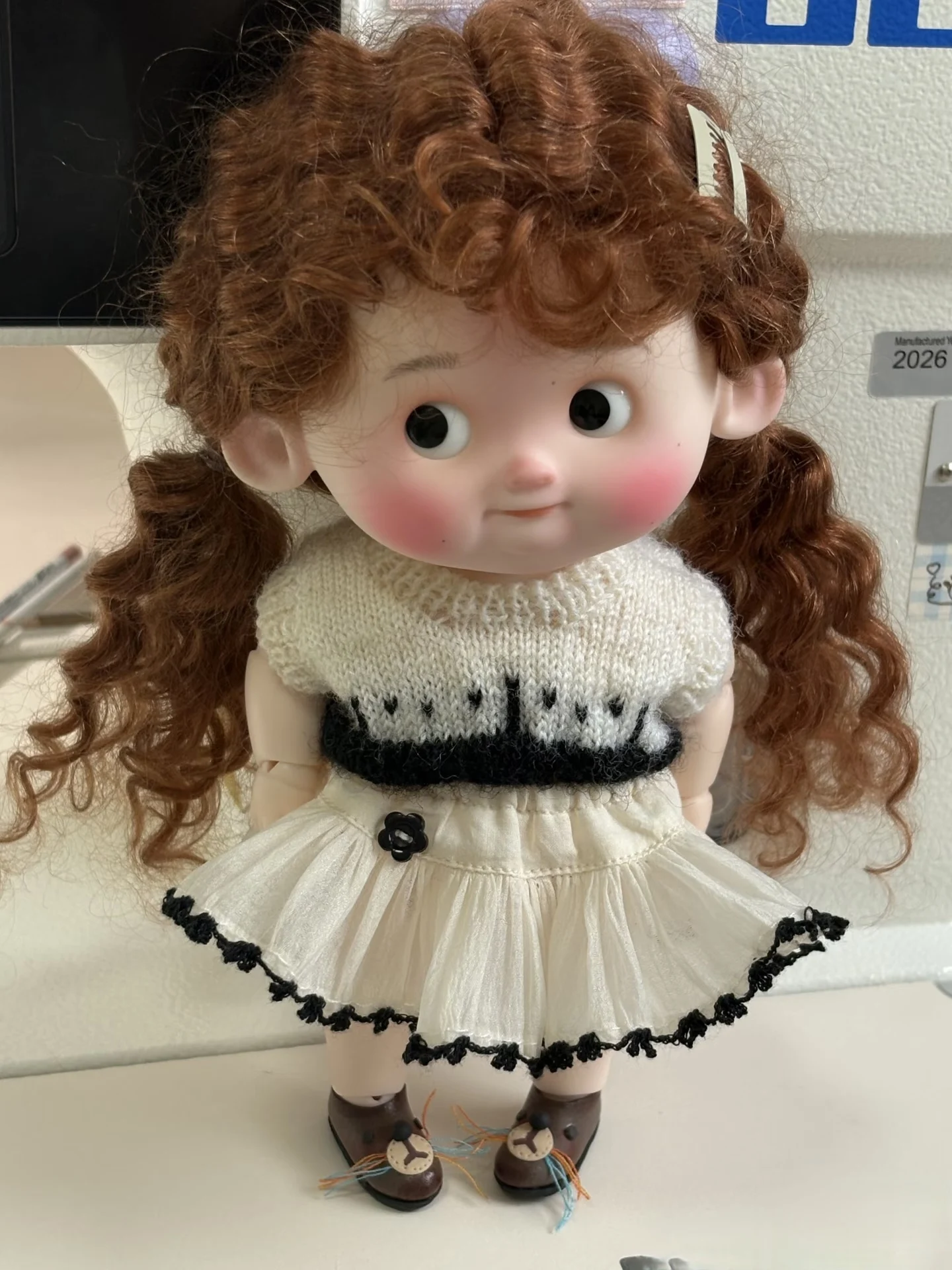 BJD 1/6 Big Head Doll DIY Children's Doll Toy Gift Accessories - 6