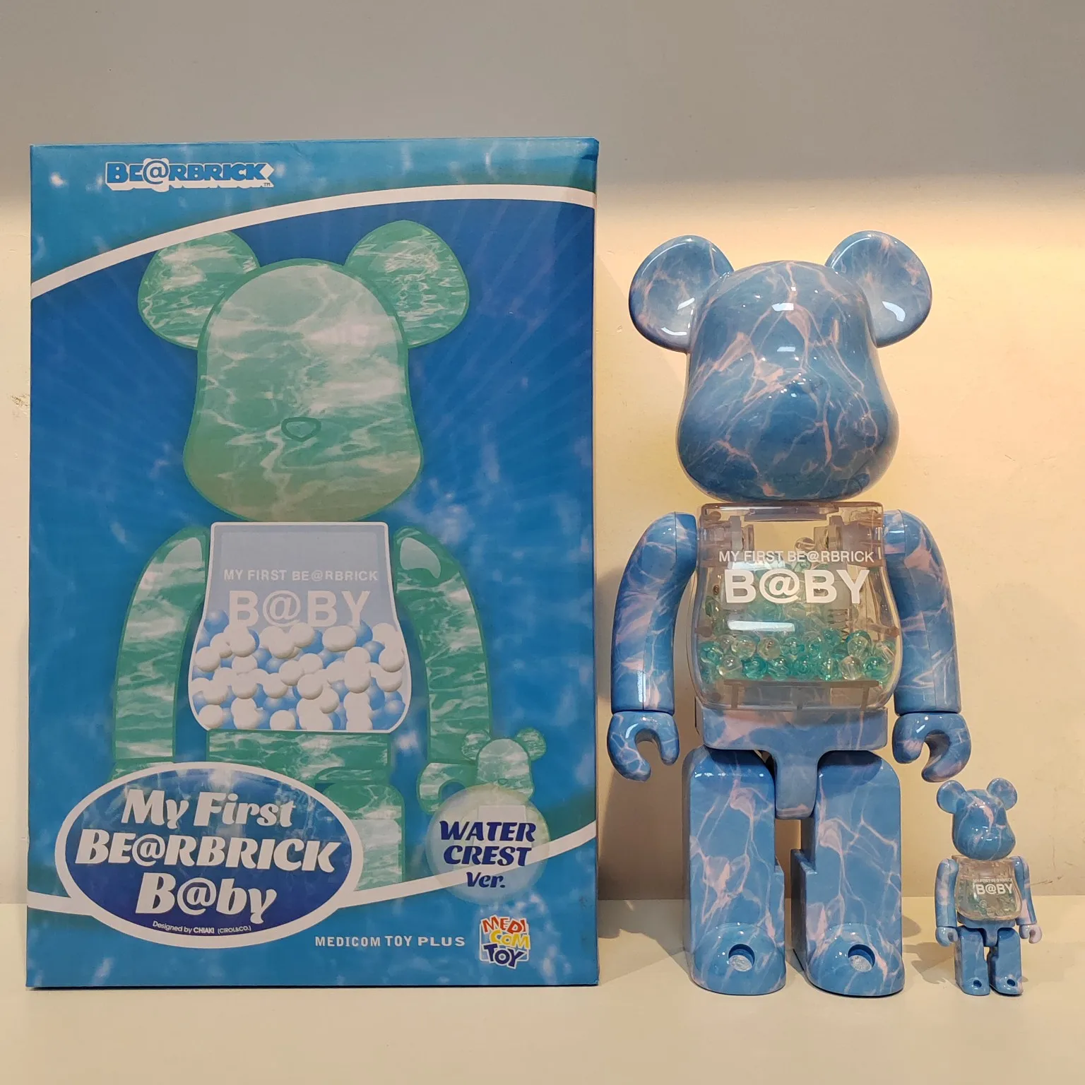 MY FIRST BE@RBRICK B@BY WATER CREST 400％ MY FIRST BE@RBRICK B@BY WATER CREST 400%